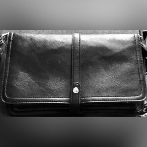 New Denver Hayes Black Vegan Ladies Purse